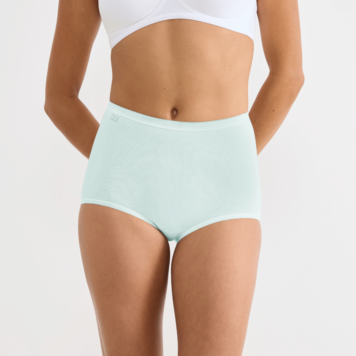 Sloggi Basic+ 3-Pack maxi trusse, multi - 10105593 - M033 - Medium Grey Melange