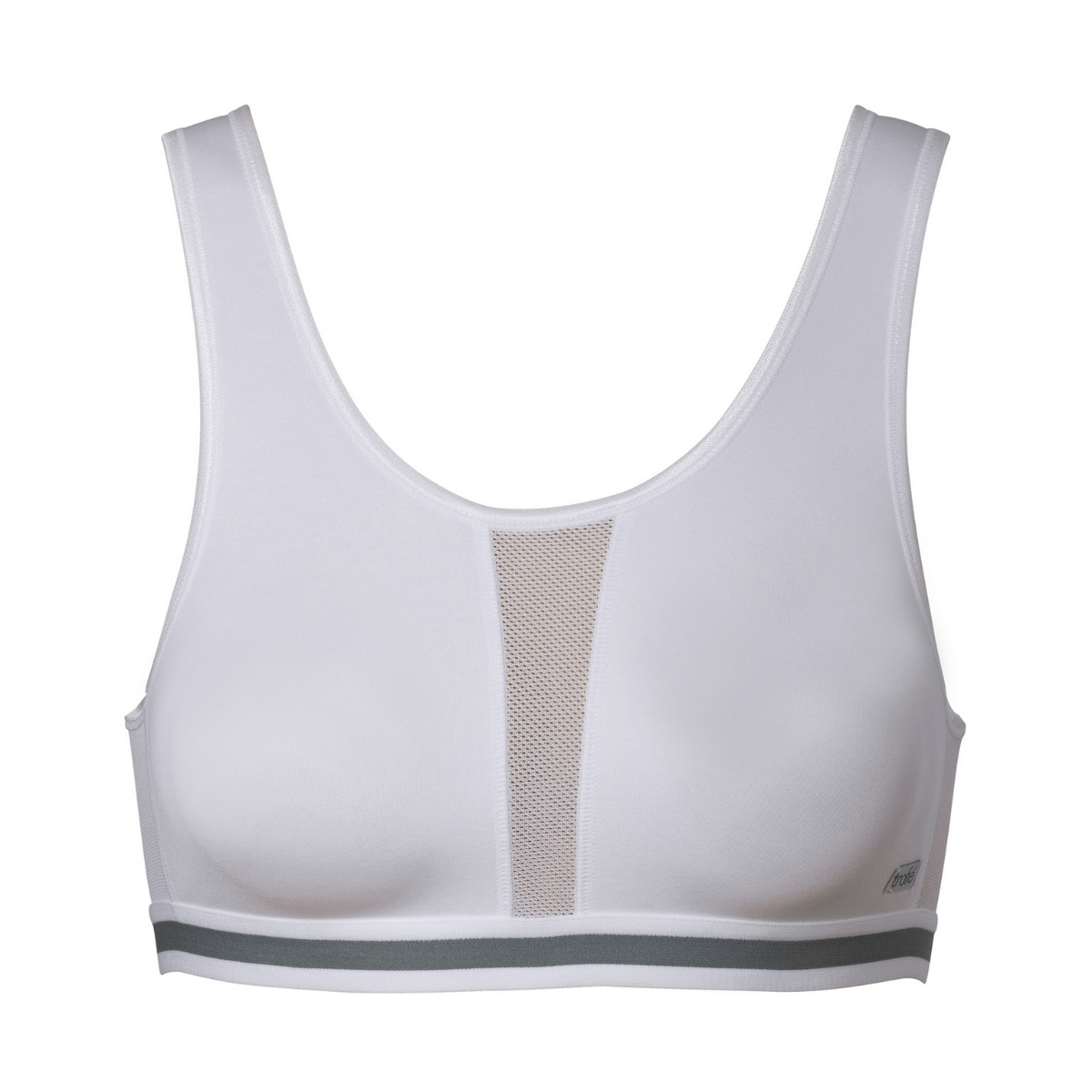 Trofé Carolina sports BH, hvid - 10195 - 1000 - White
