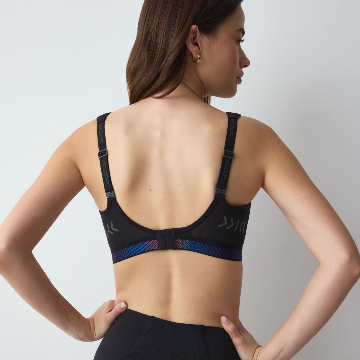 Triumph Triaction Cardio Flow N01 sports BH, sort - 10210629 - 0004 - Black