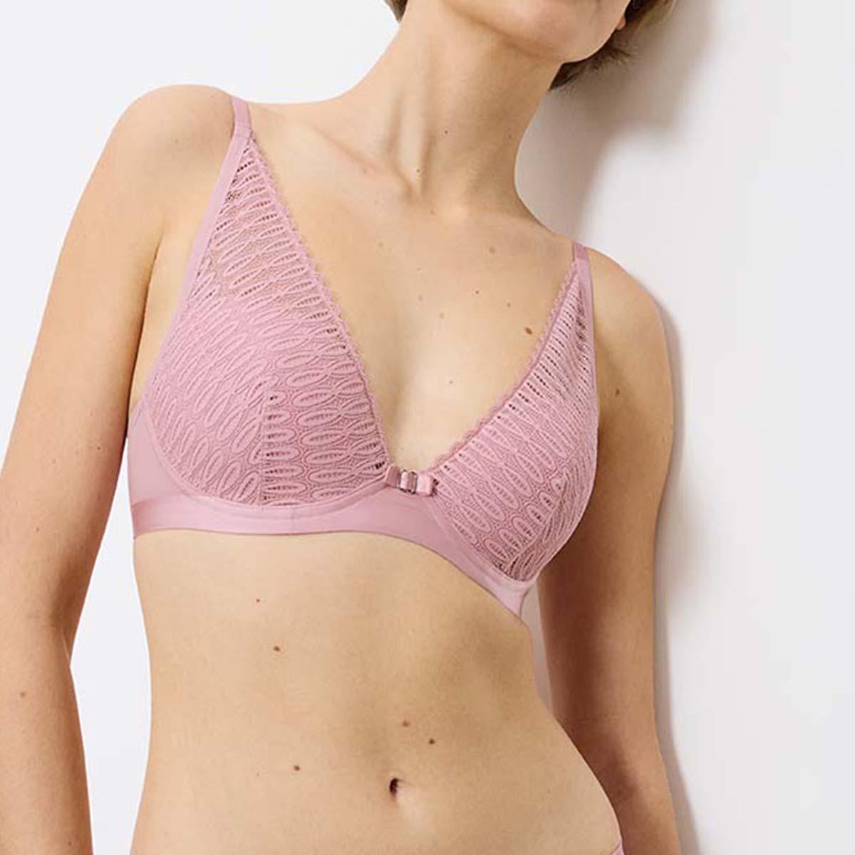 Triumph Aura Spotlight WP BH med bøjle, lyserød - 10216460 - 7824 - Sunrose Pink