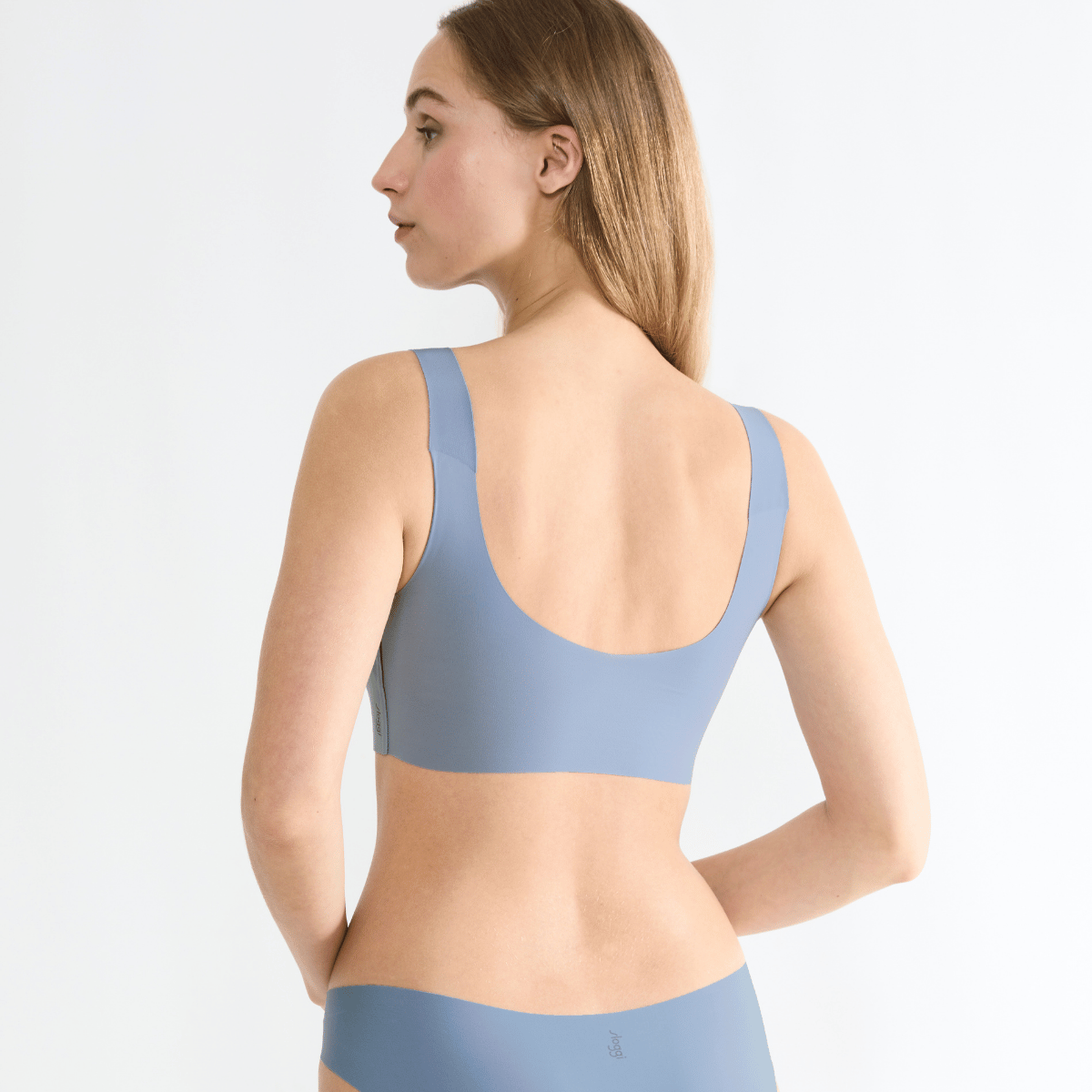 Sloggi Zero Feel 2.0 BH top, blå - 10217786 - 6315 - Chambray