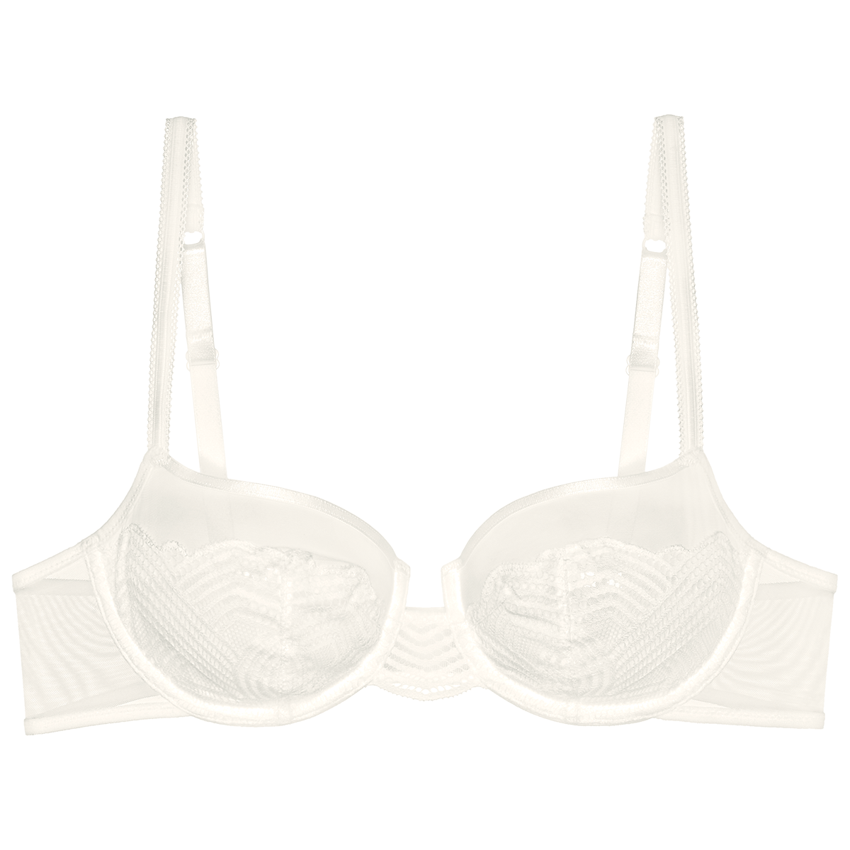 Triumph Delightful Spotlight W BH med bøjle, hvid - 10219854 - 00GZ - Silk White