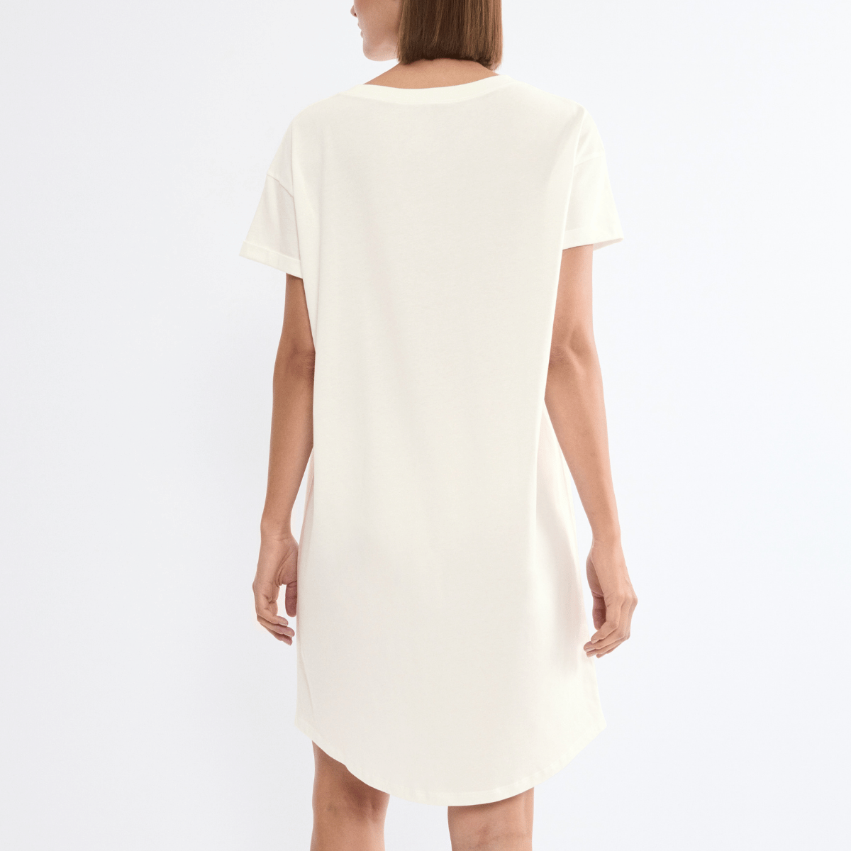 Triumph natkjole, hvid - 10221117 - 00GZ - Silk White