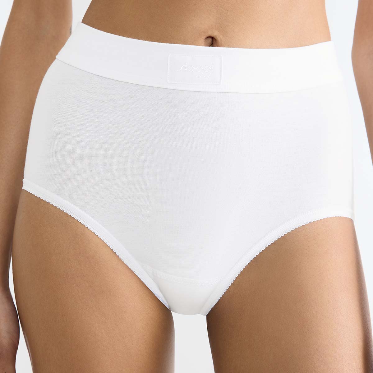 Sloggi Double Comfort maxi trusse, hvid - 10222805 - 0003 - White