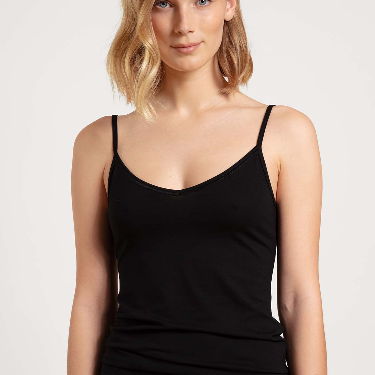Calida Women Benefit 2-Pack top, sort - 10601 - 992 - Black