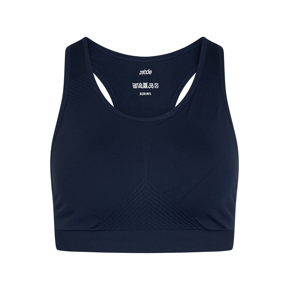 Zebdia sports BH, blå - 35200 - NAVY - Navy