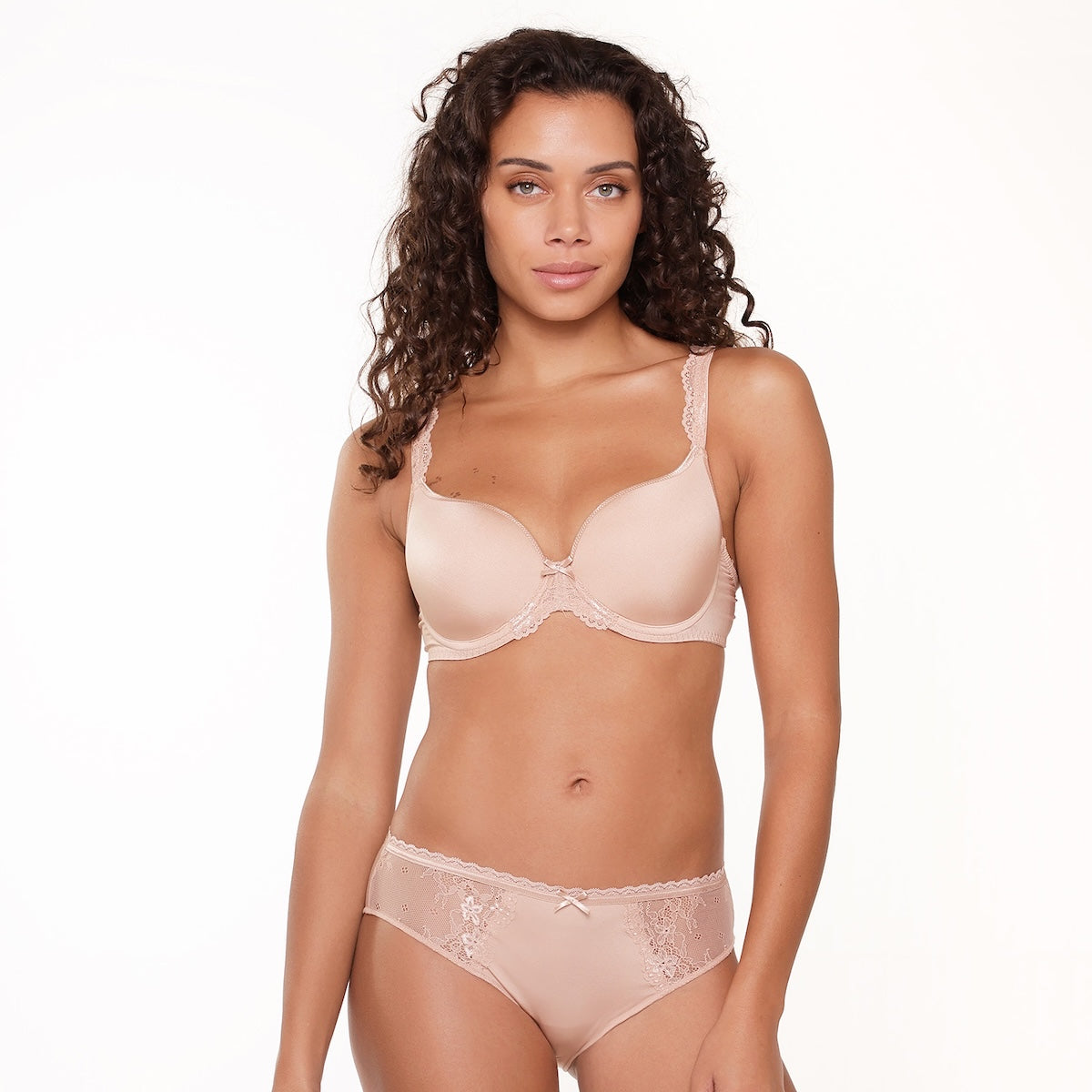 LingaDore Daily BH med bøjle, nude - 1400-1 - 03 - Blush