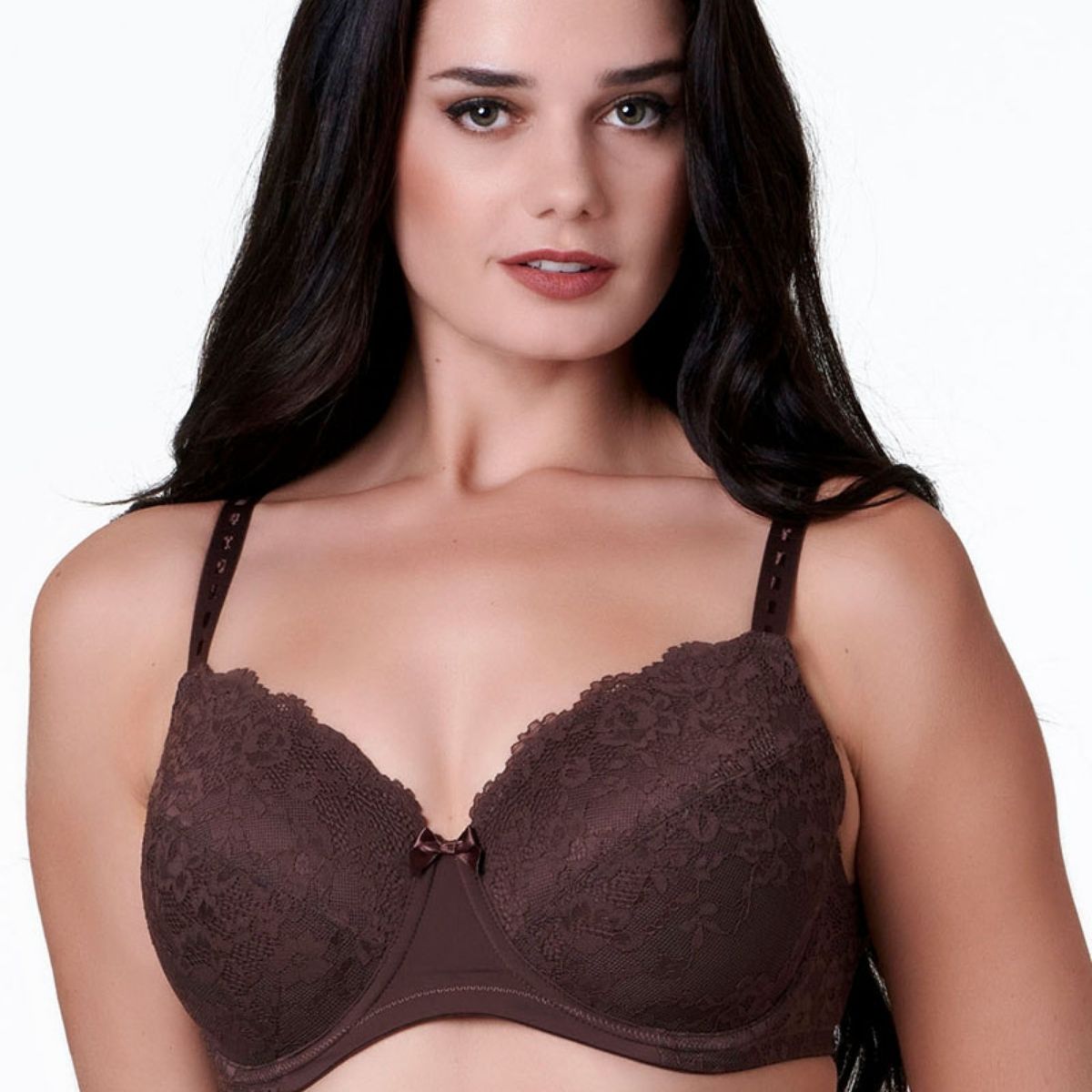 After Eden Lois BH med bøjle, brun - 20.05.8006 - 162 - Dark Brown