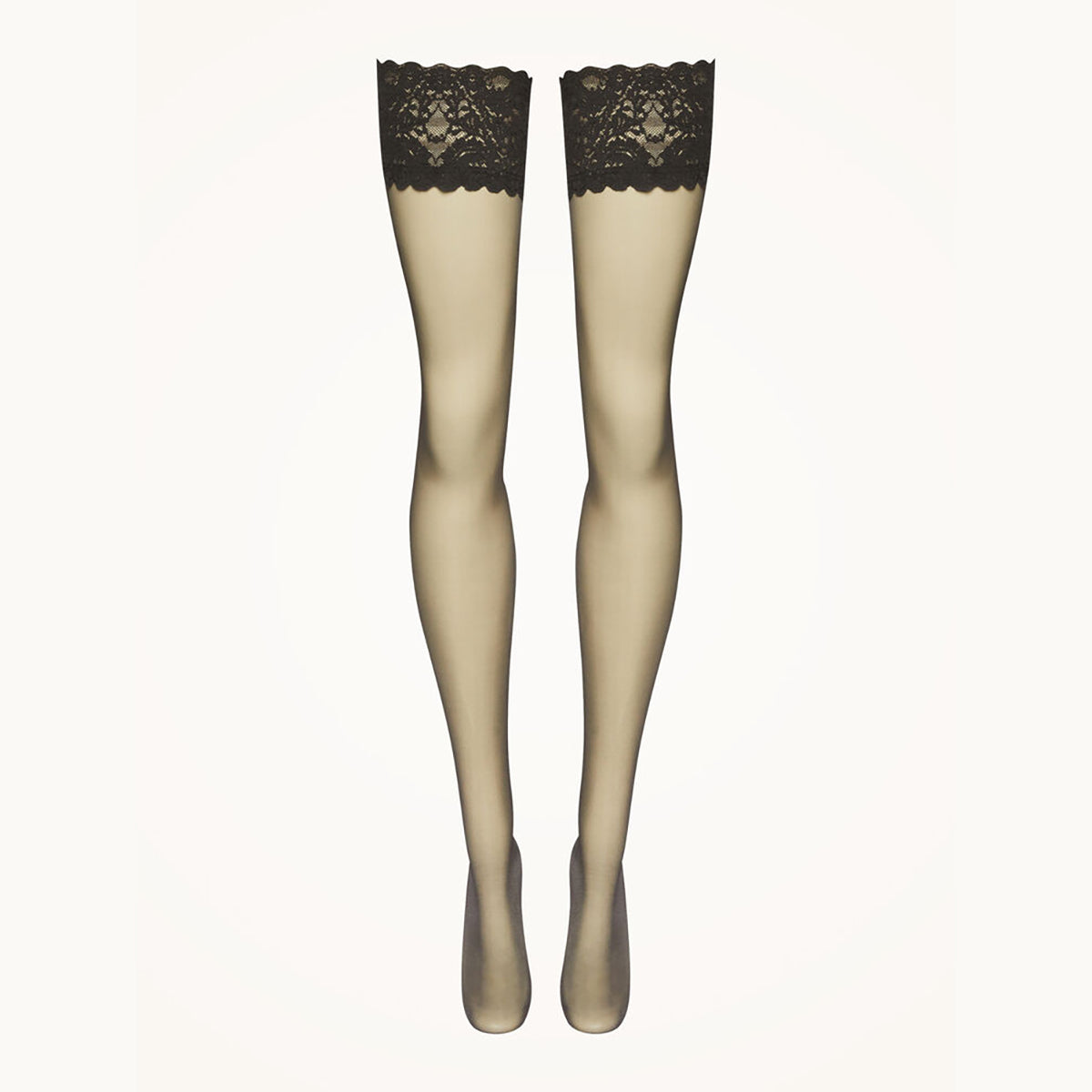 Wolford Satin Touch 20 Stay-Up - Black - 21223-7005