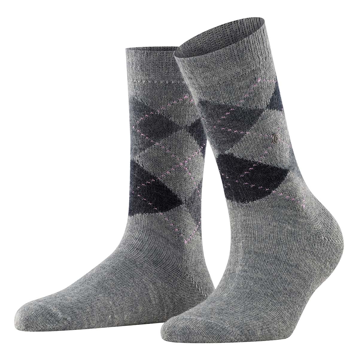Burlington Whitby strømper, grå - 24080 - 3397 - Grau