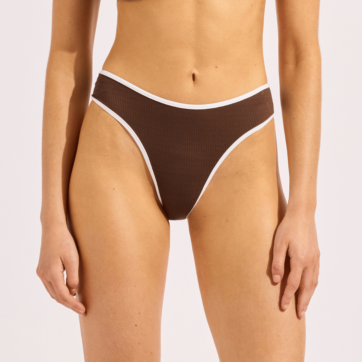 Seafolly Beach Bound tai bikinitrusse, brun - 40753-072 - DARK CHOC - Dark Chocolate
