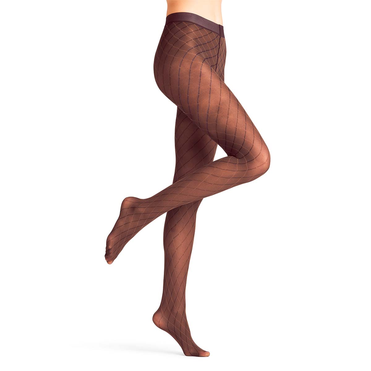Falke Intrigue strømpebukser, bordeaux - 42350 - 8596 - Barolo