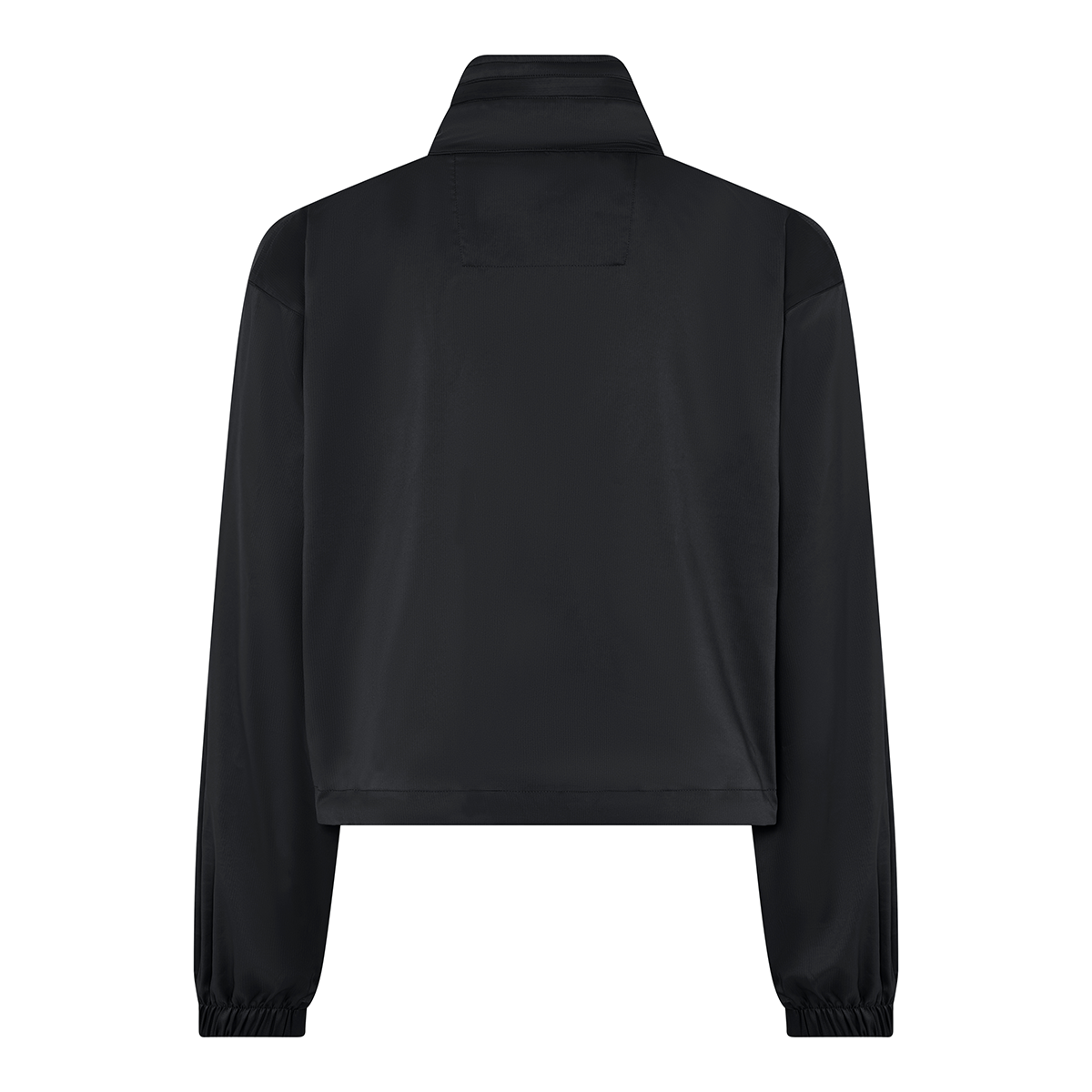 Girlfriend Collective Hummingbird Half Zip windbreaker, sort - 6006 - BLACK - Black
