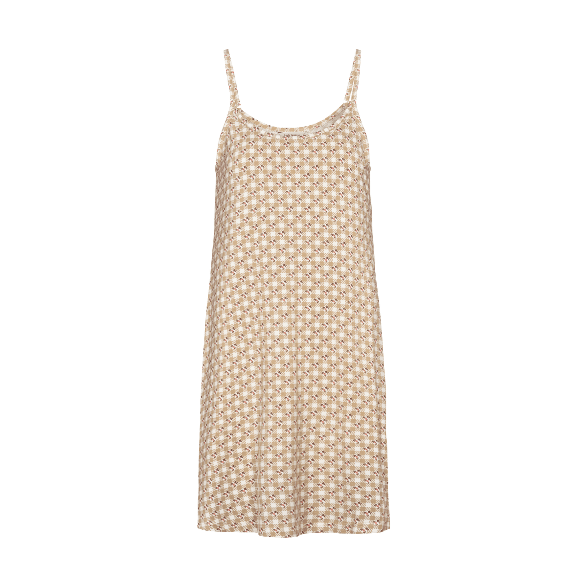 Lady Avenue Bamboo natkjole, beige - 61-501 - 679 - Desert Garden