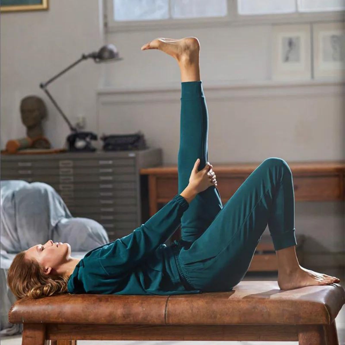 CCDK Sigrid sweatpants, grøn - 622569 - 55600 - Ponderosa Pine
