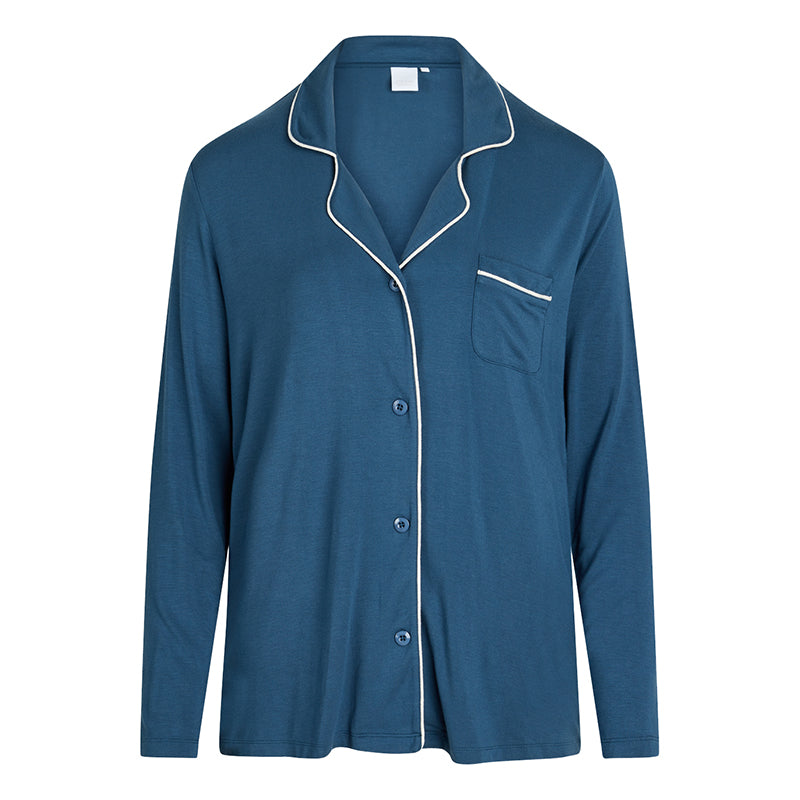 CCDK Joy natskjorte, blå - 622700 - 4395 - Ensign Blue