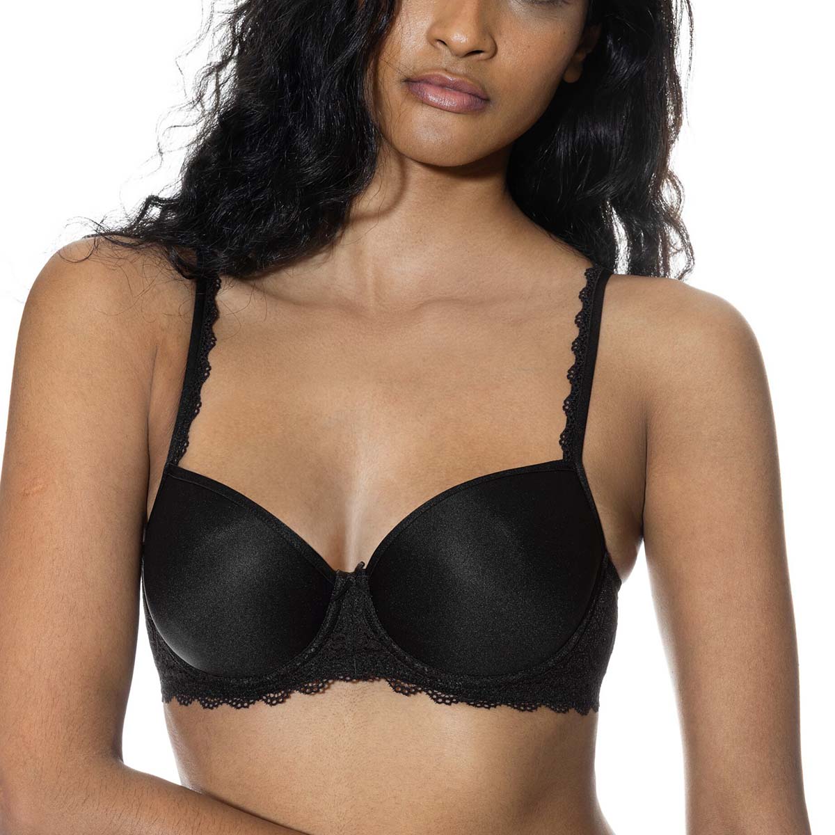 Mey Amorous BH med bøjle, sort - 74801 - 3 - Black