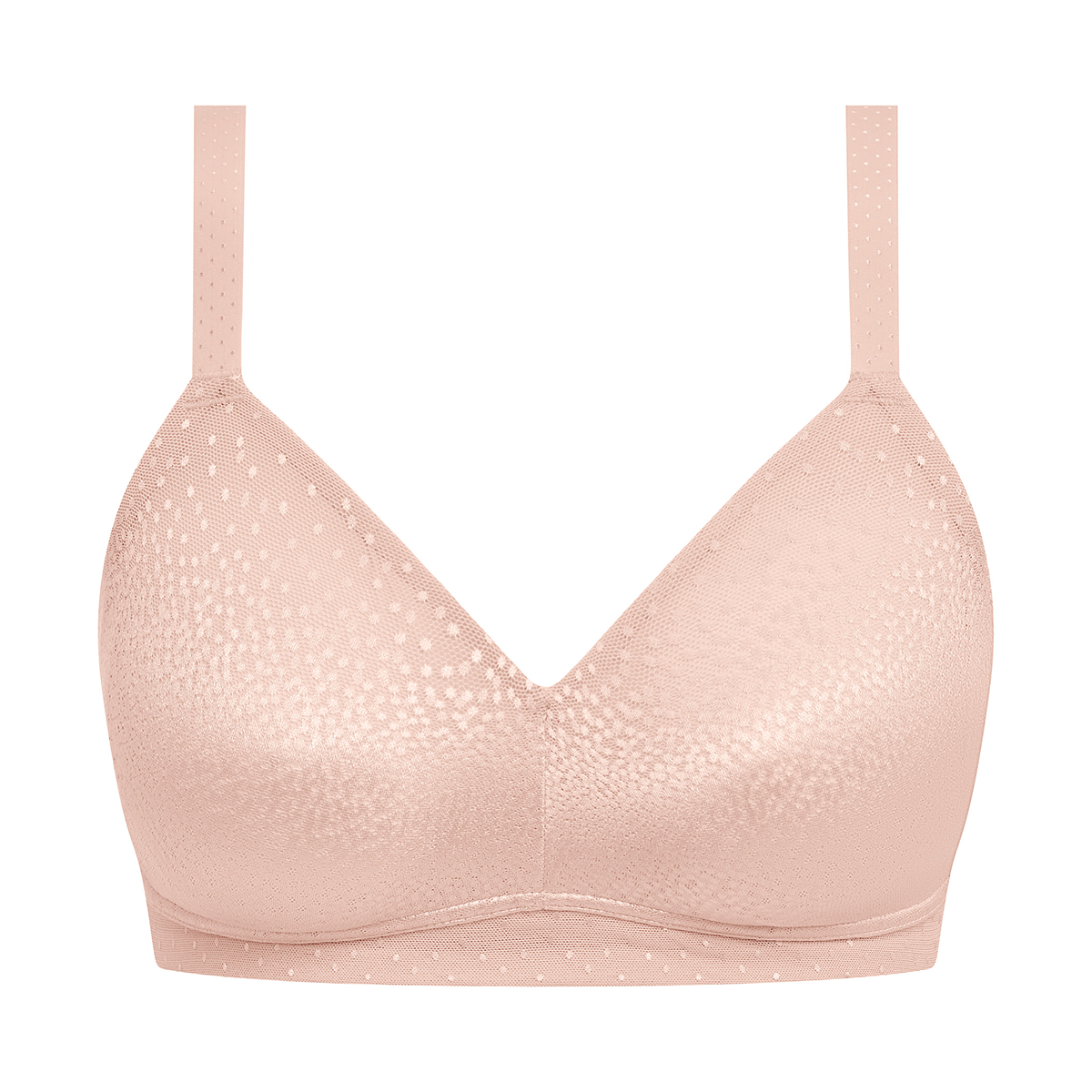 Wacoal Back Appeal BH uden bøjle, lyserød - WA852303 - 253 - Rose Dust
