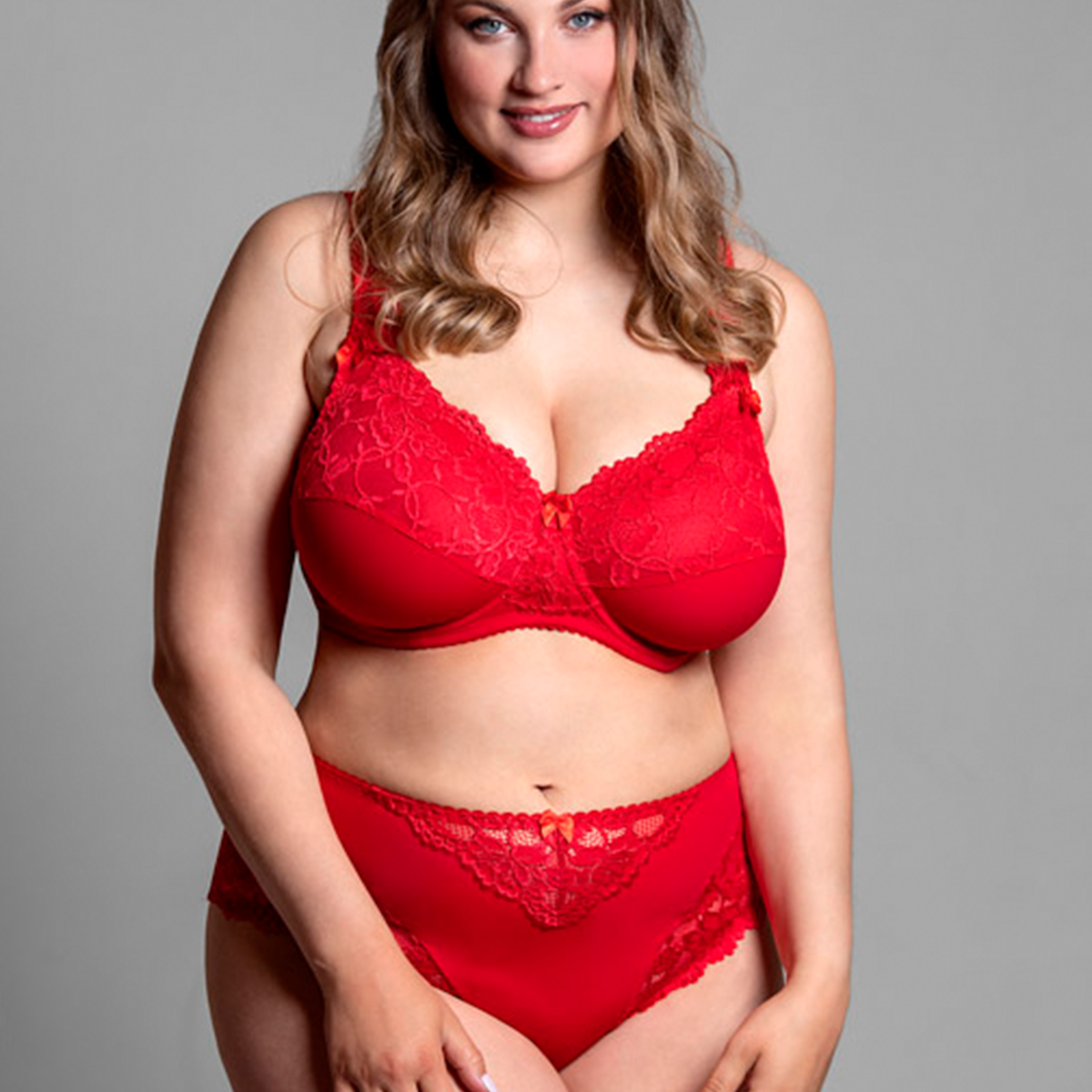 Plaisir Beate midi trusse, rød - 144 - 4 - Red