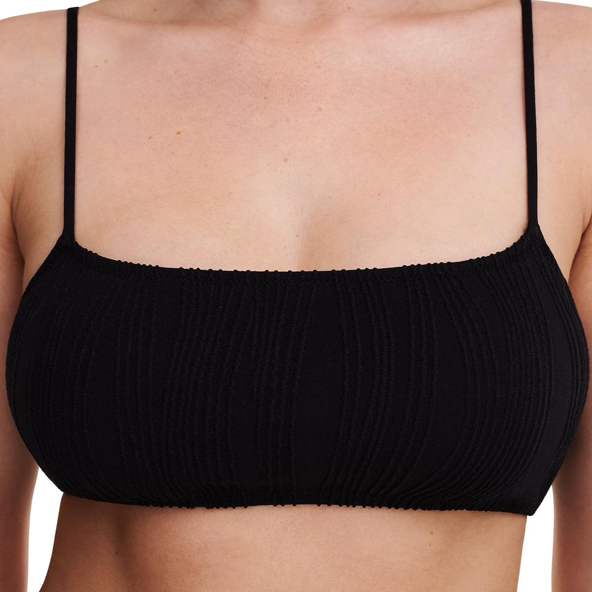 Chantelle Pulp bikini top uden bøjle, sort - C12VQ9 - 011 - Black
