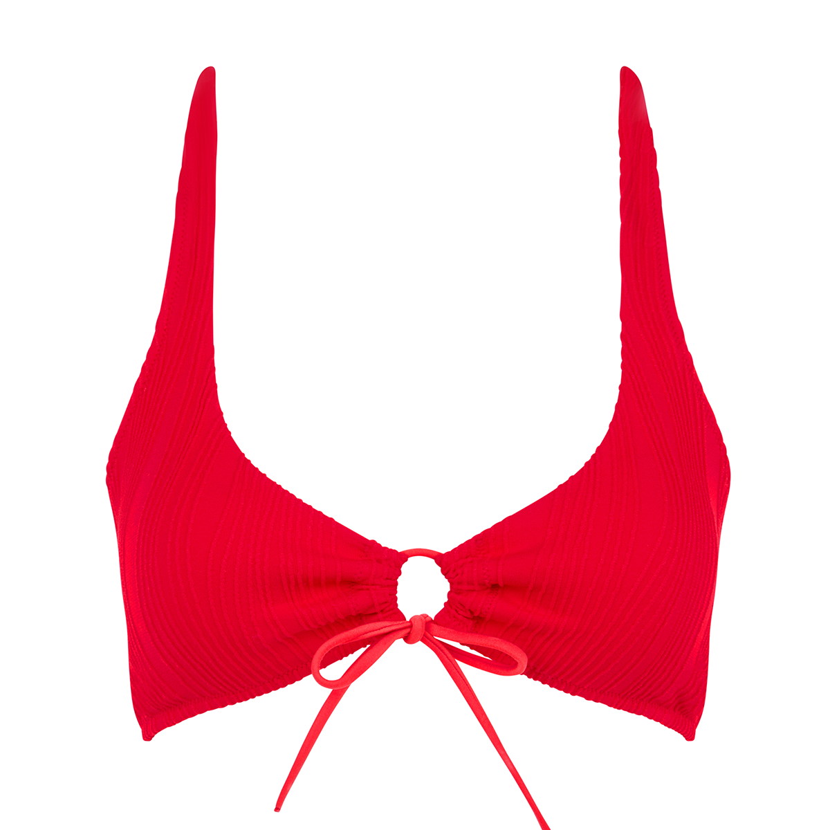 Chantelle Pulp bikini top uden bøjle, rød - C12VQA - A39 - Cherry Red