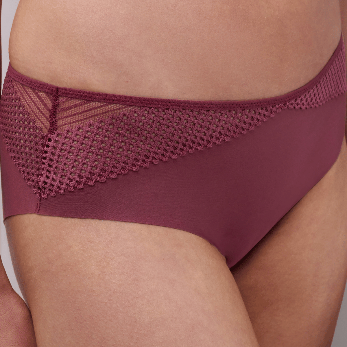 Chantelle Pulp Play hipster trusse, bordeaux - C22AB0 - 0K7 - Sienna