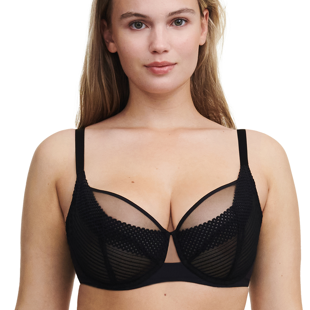 Chantelle Pulp Play BH med bøjle, sort - C22AMU - 011 - Black