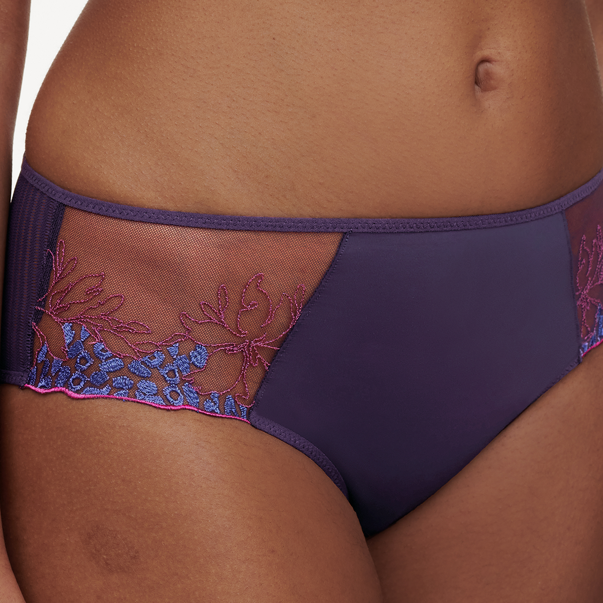 Chantelle Spice hipster trusse, blå - C22BB0 - 0JT - Midnight Blue Multico