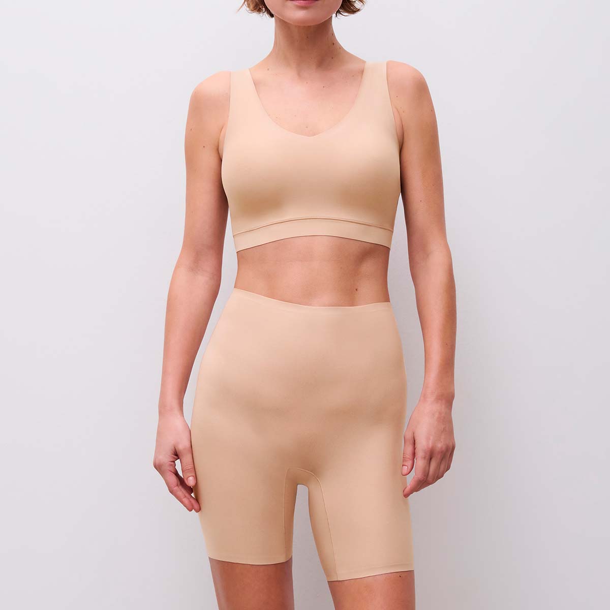 Chantelle SoftStretch shorts, beige - C26450 - 0WU - Nude
