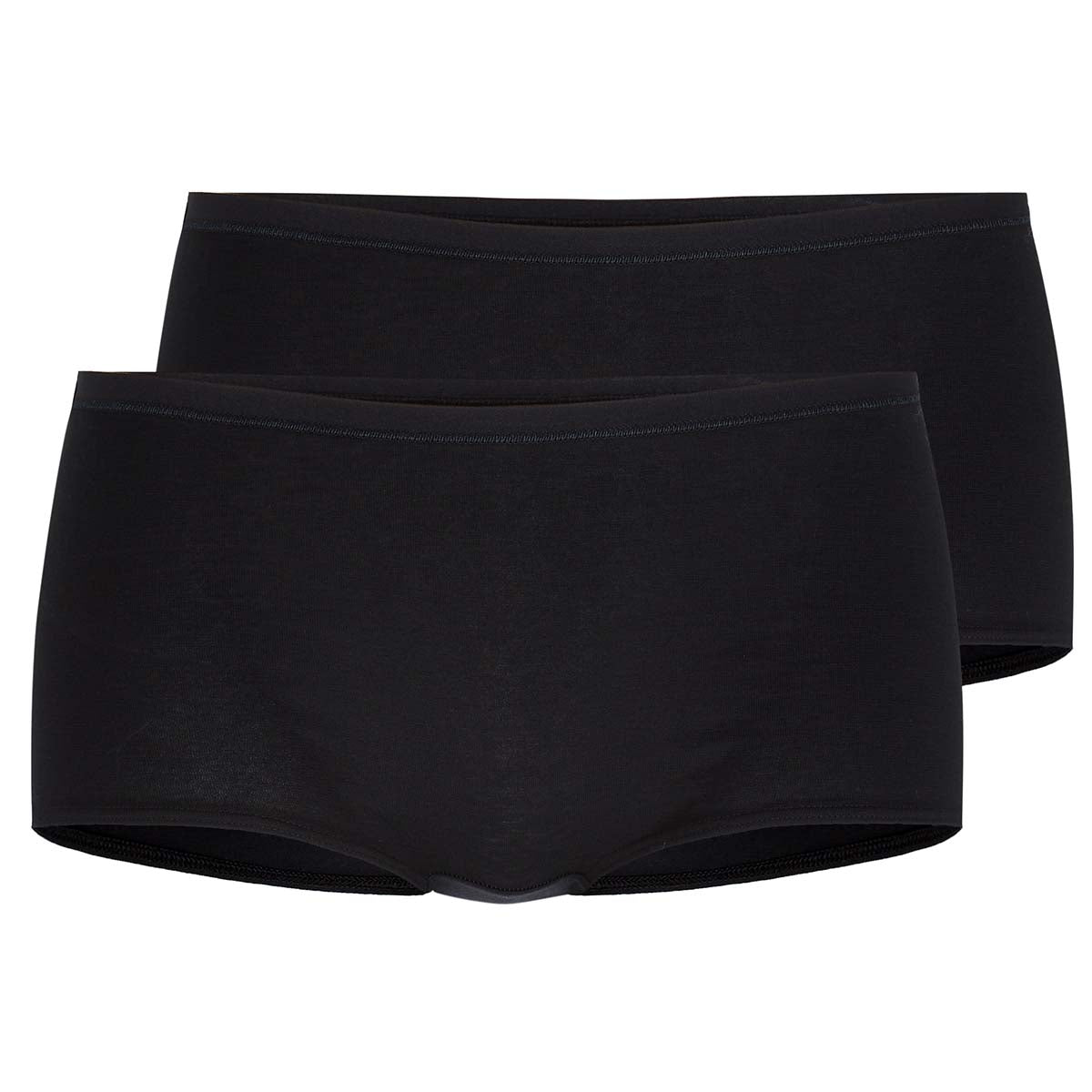 Calida Benefit Women 2-Pack hipster trusse, sort - 25601 - 992 - Black