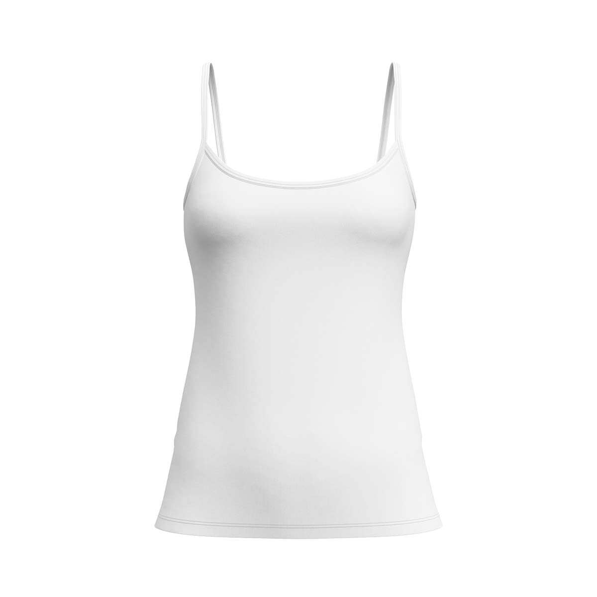 Calida Essential Cotton top, hvid - 10734 - 001 - White