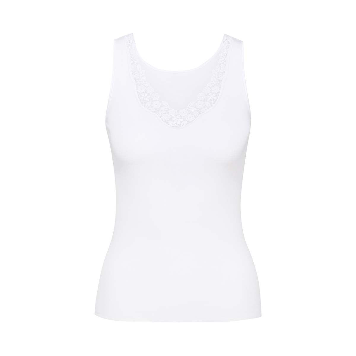Calida Feminin Sense top, hvid - 12451 - 001 - White