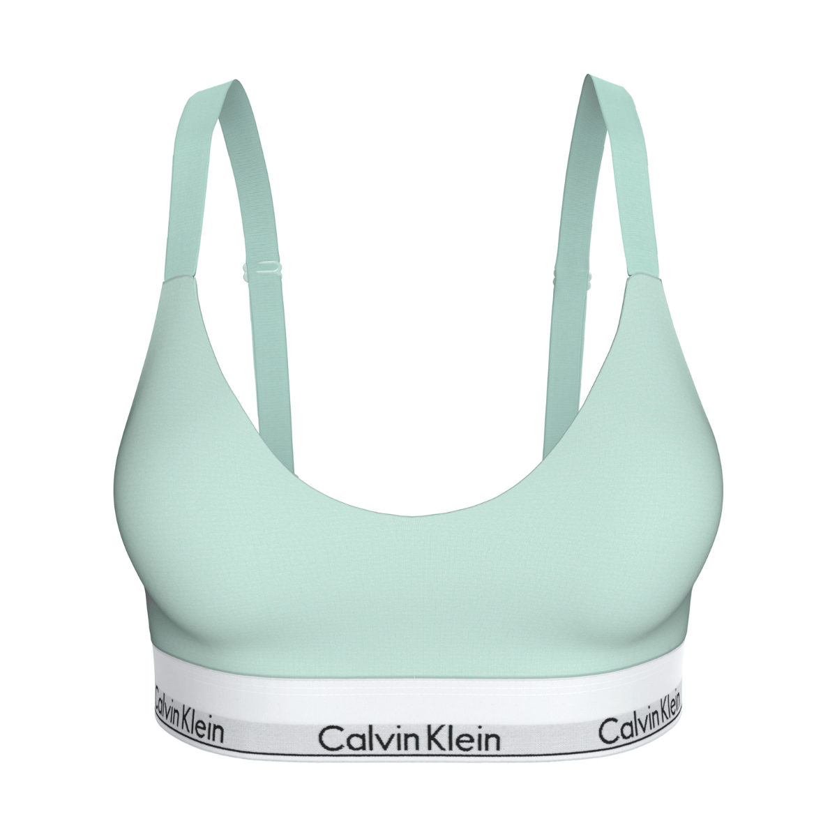 Calvin Klein Icon bralette BH, grøn - LV00QF8500 - 3Q5 - Feel The Mint