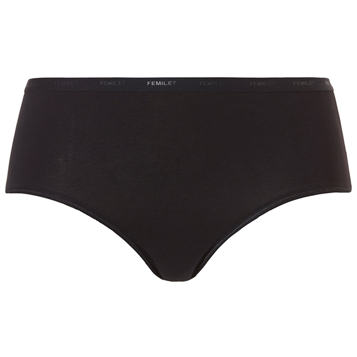 Femilet midi trusse, sort - FA0320 - 011 - Black