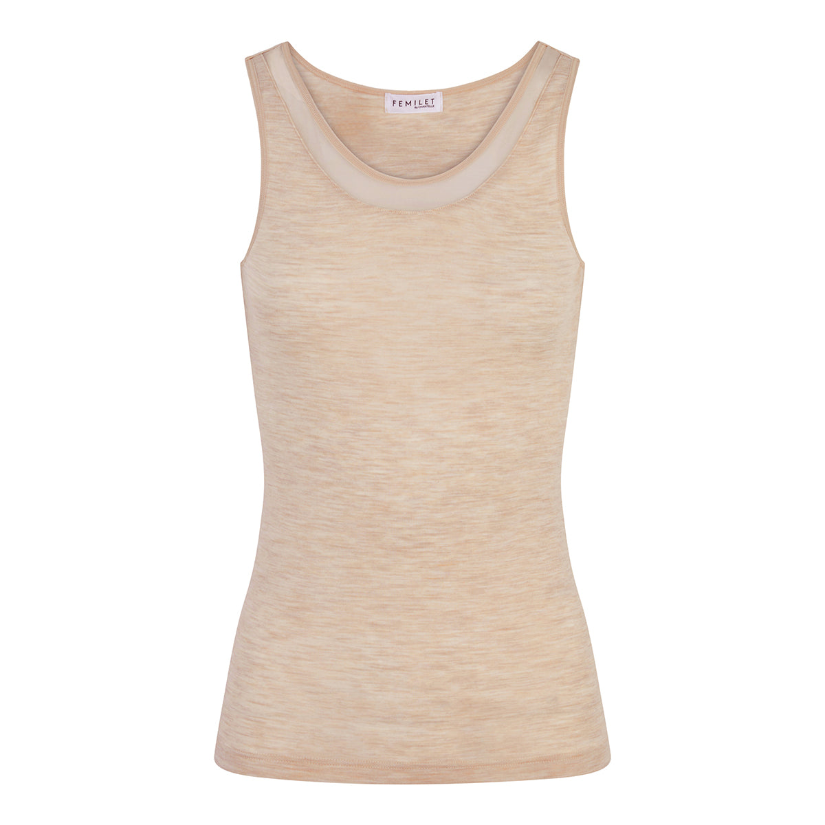 Femilet Juliana top, nude - FN1582 - 02Y - Heather Nude