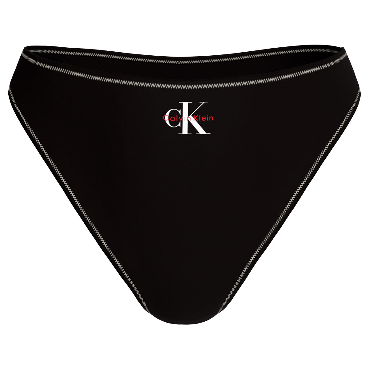 Calvin Klein Graphic Monogram tai bikinitrusse, sort - LV00Q61147 - UB1 - Black