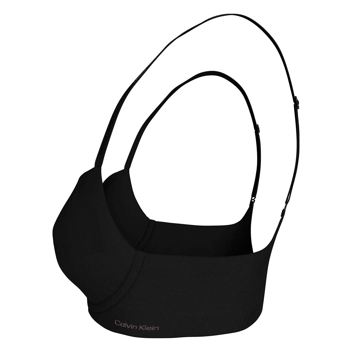 Calvin Klein Perfectly Fit BH med bøjle, sort - LV00QF8903 - UB1 - Black