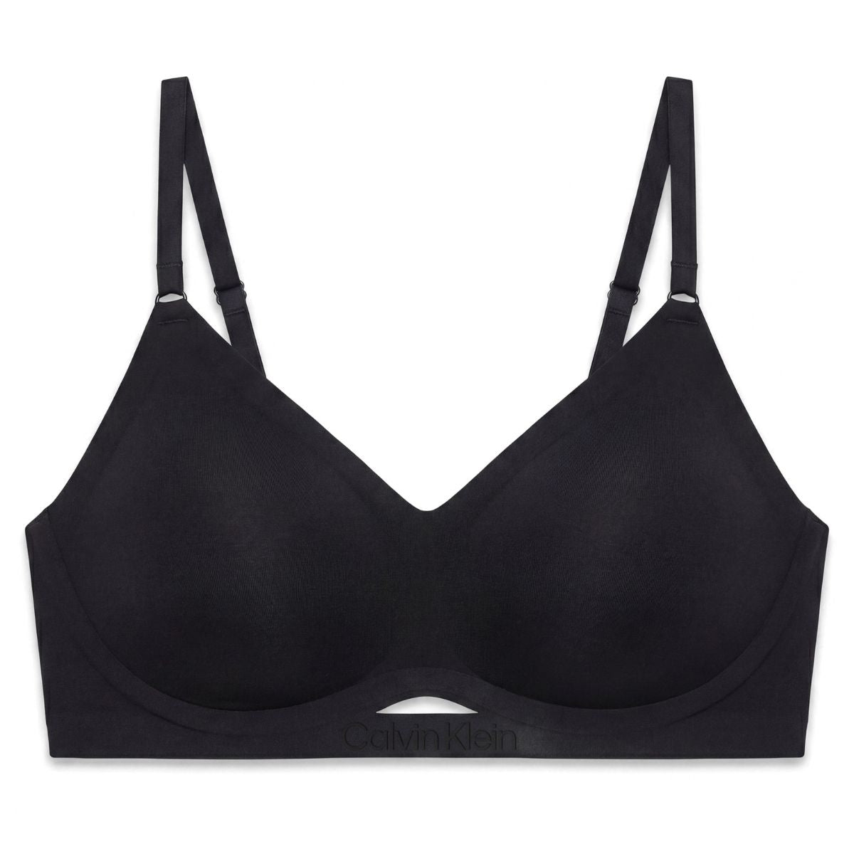 Calvin Klein Invisibles bralette BH, sort - LV00QF8978 - UB1 - Black