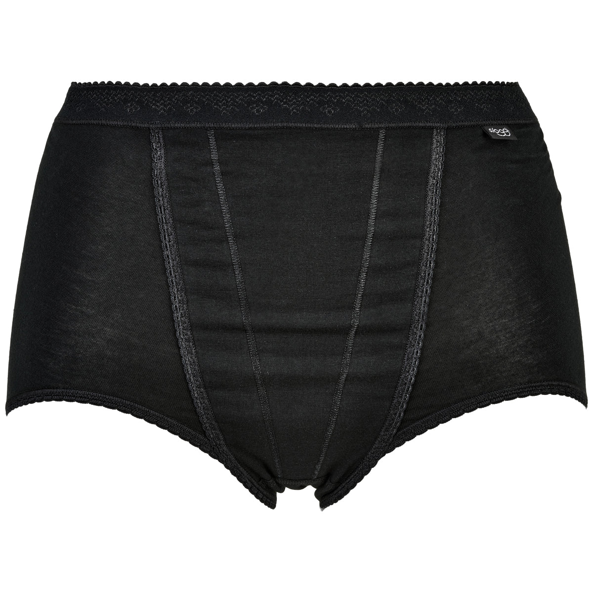 Sloggi Control maxi trusse, sort - 10005203 - 0004 - Black