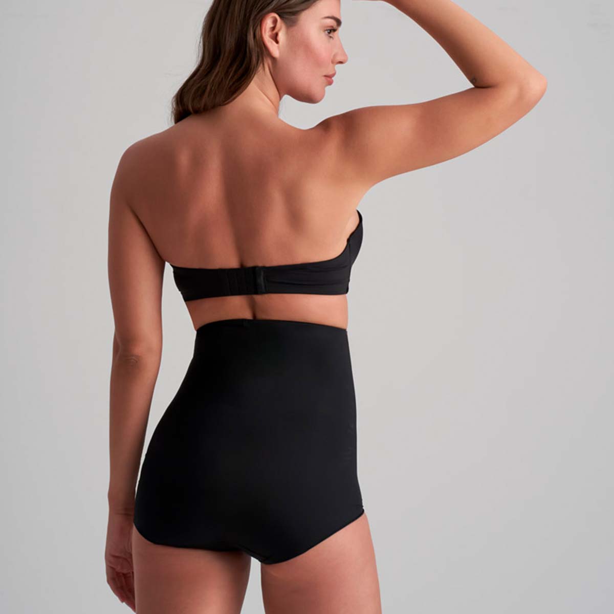 Bye Bra Smooth Essentials High Waist maxi trusse, sort - SEHWB - Black - Black