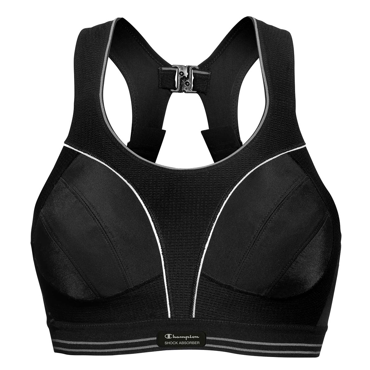 Shock Absorber Ultimate Run sports BH, sort - U10046 - KK001 - Black