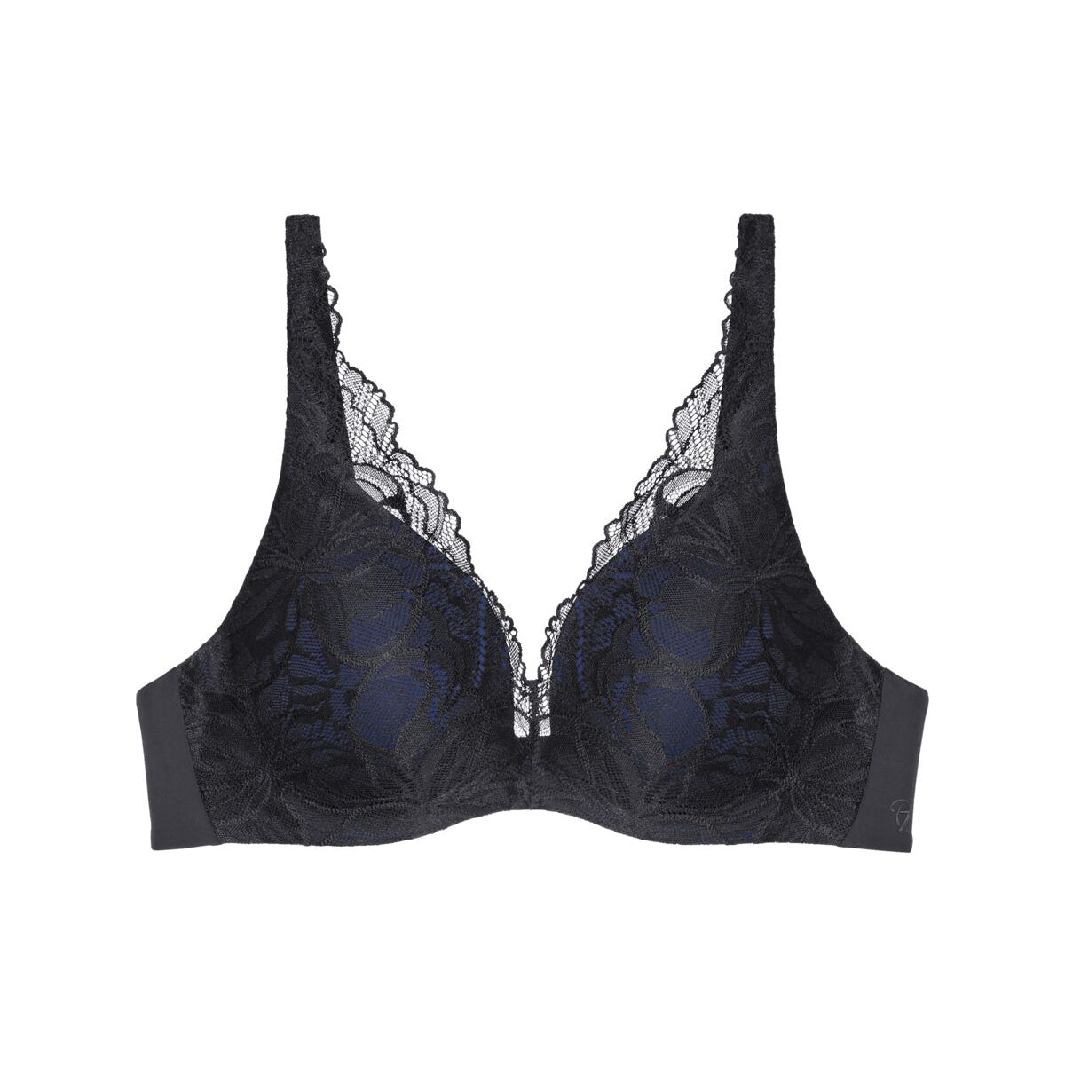 Triumph Body Make-Up Illusion Lace WP BH med bøjle, sort - 10219710 - 0004 - Black