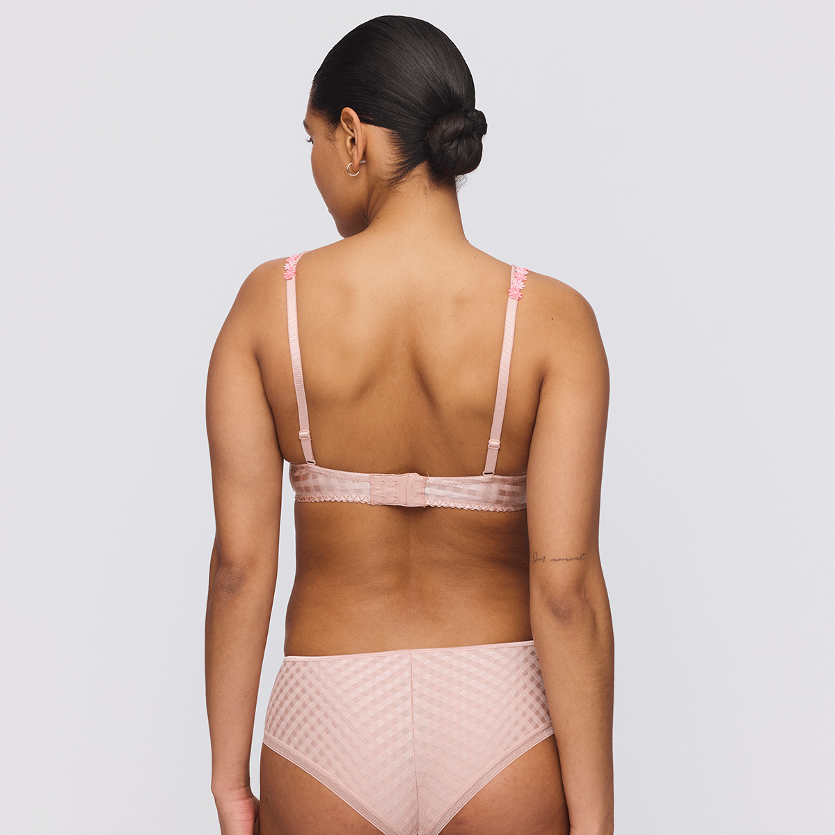 Marie Jo Avero Tiny BH med bøjle, lyserød - 0102906 - PWD - Powder Rose