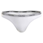 Calvin Klein Icon Logo g-streng, hvid - 000QD5043E - 100 - Classic White