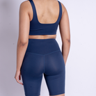 Girlfriend Collective Tommy Square sports BH, blå - 1016 - Midnight - Midnight