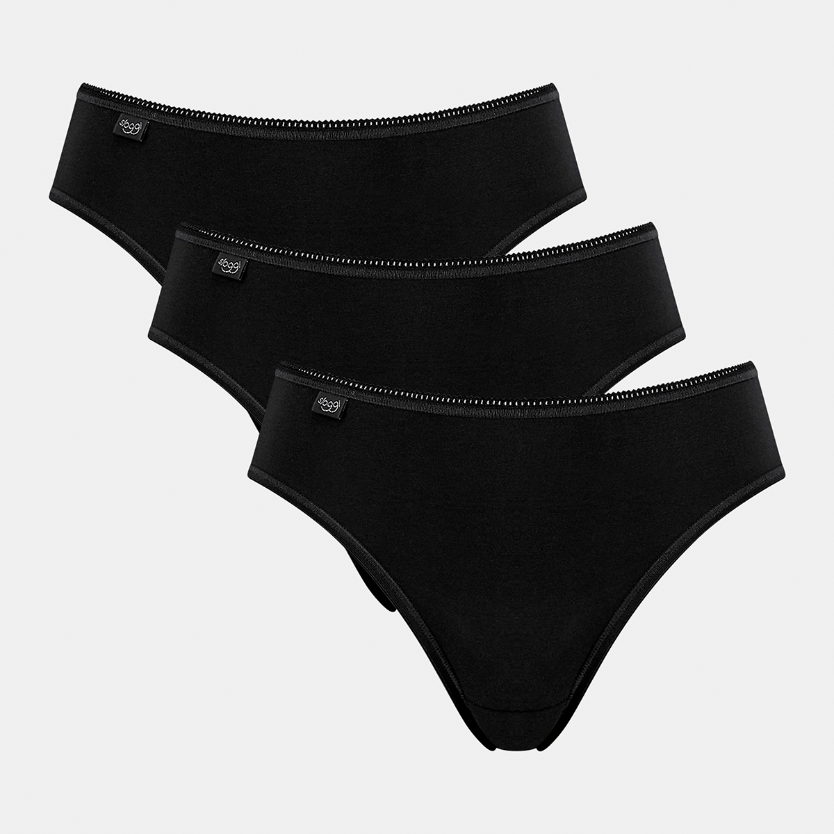 Sloggi 24/7 Cotton H 3 Pack - Black - 10167222-0004