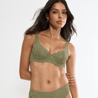 Triumph Amourette WHP BH med bøjle, grøn - 10209584 - 7855 - Olive Gold