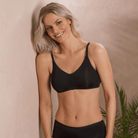 Trofé Freja BH uden bøjle, sort - 10210 - 1200 - Black