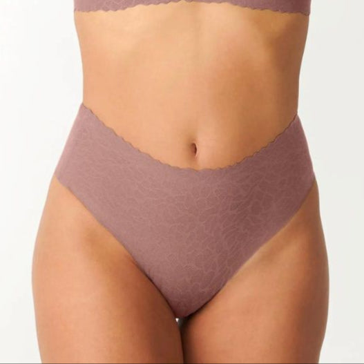 Sloggi Zero Feel Lace 2.0 hipster trusse, rosa - 10211260 - 1141 - Cacao