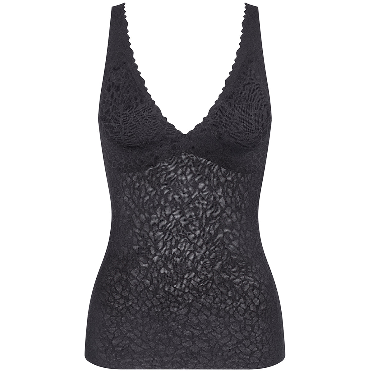 Sloggi Zero Feel Lace 2.0 top, sort - 10211285 - 0004 - Black